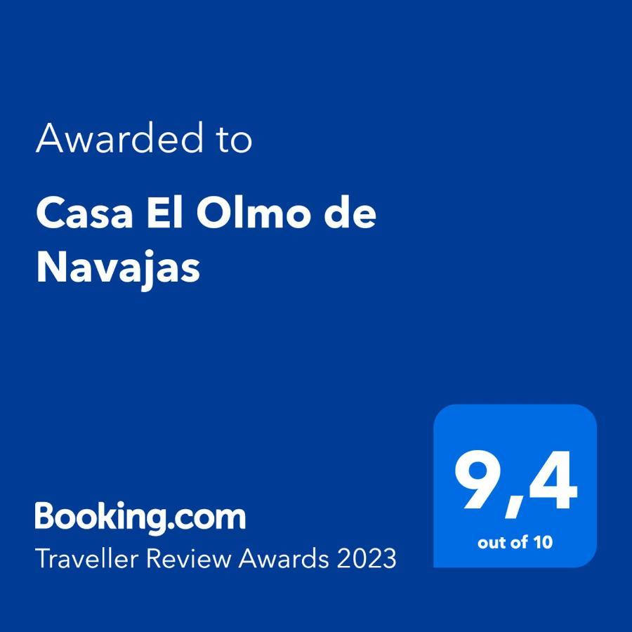 Casa El Olmo De Navajas Vila Exterior foto